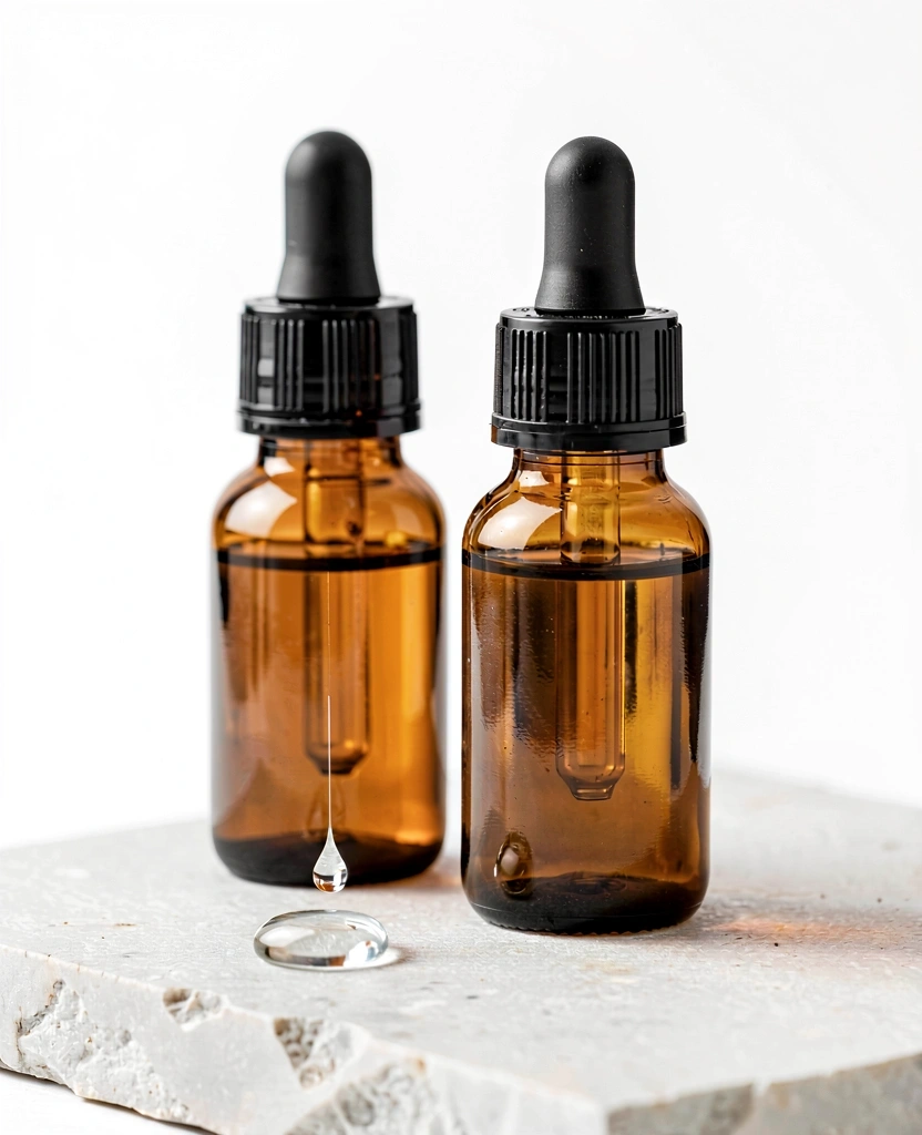 Aktivní séra v laboratorním skle